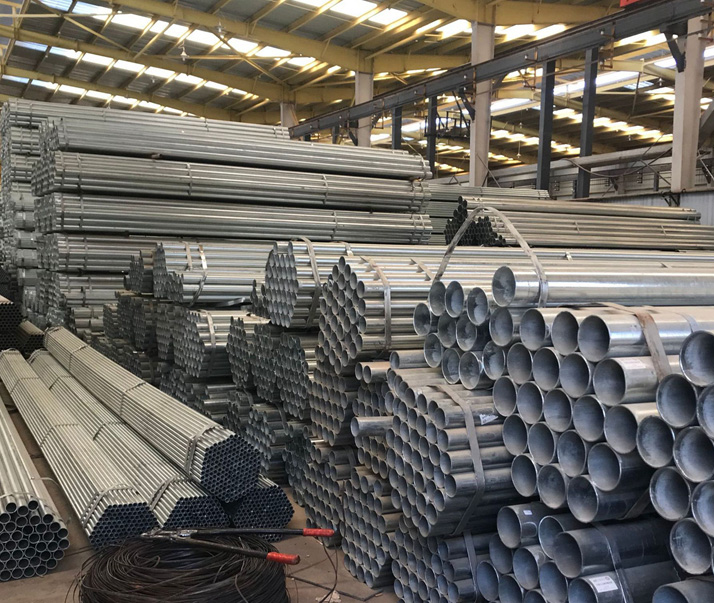 巩留q235b热镀锌带钢管